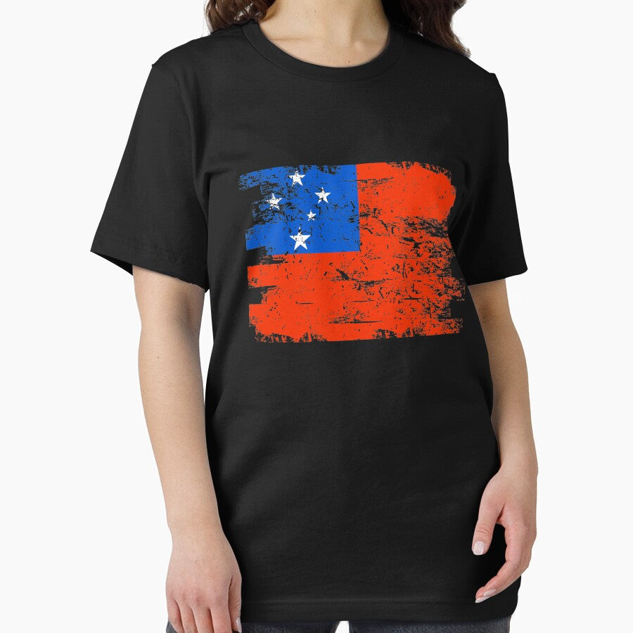 Somoa Shirt Gift Country Flag Patriotic Travel Oceania Light by threadsmonkey