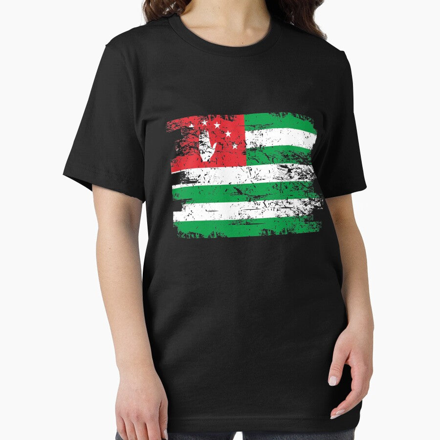 Abkhazia Shirt Gift Country Flag Patriotic Travel Asia Light by threadsmonkey