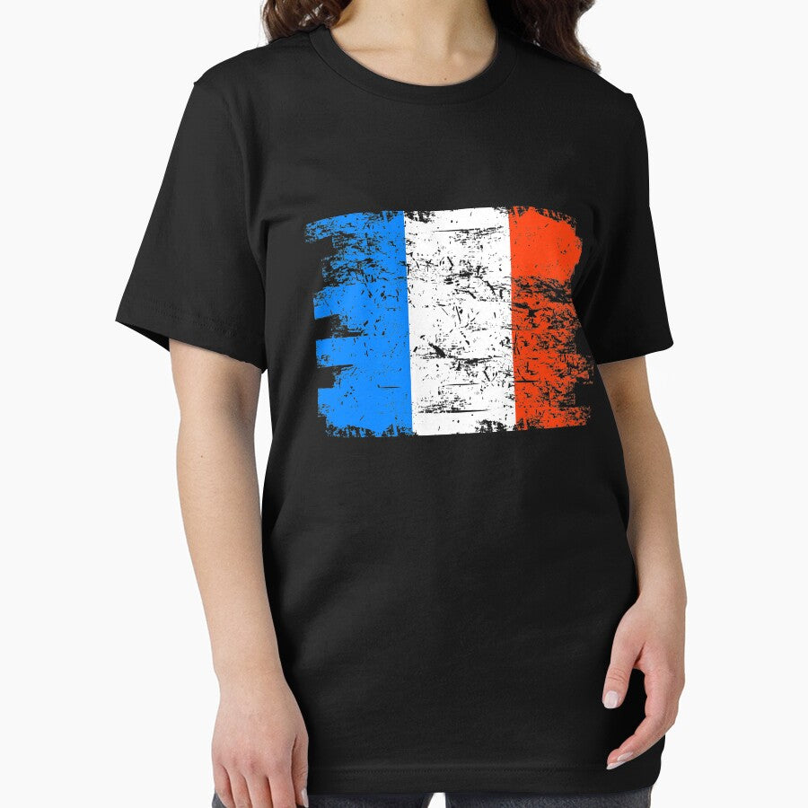 France Gift Country Flag Patriotic Travel Shirt Europe Light by threadsmonkey