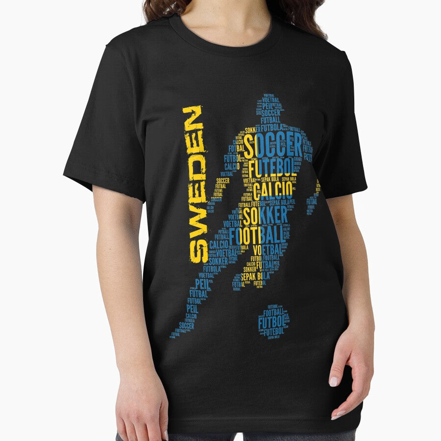 Sweden Soccer Typography by goodspy