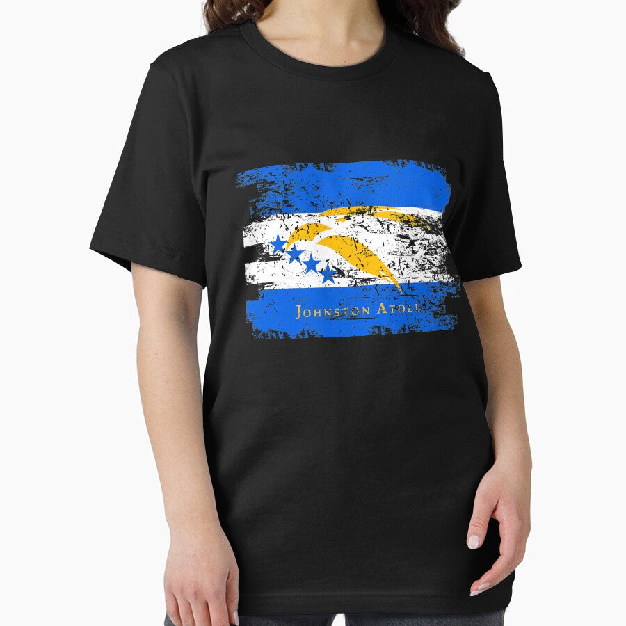 Johnston Atoll Shirt Gift Country Flag Patriotic Travel Oceania Light by threadsmonkey