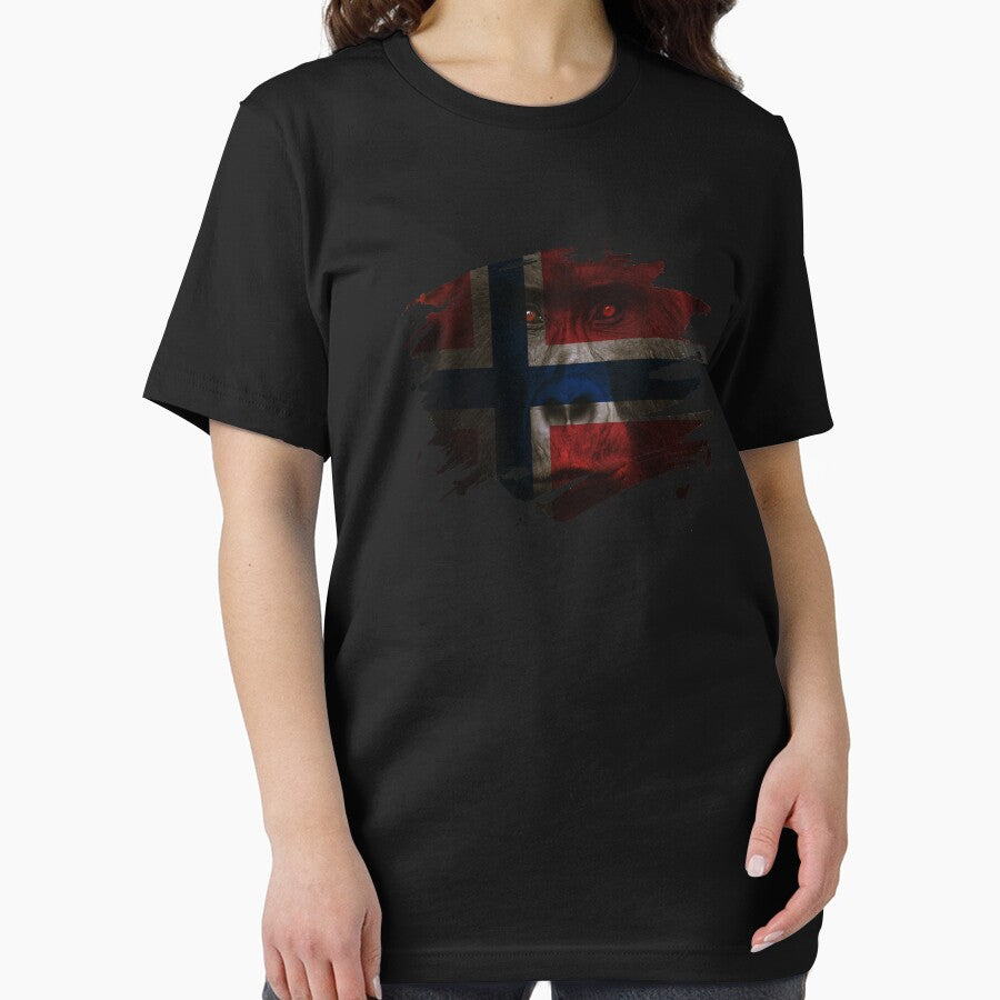 Norway Gorilla Flag by ockshirts