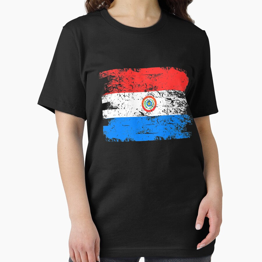 Paraguay Flag Gift Country Patriotic Travel Shirt Americas Light by threadsmonkey