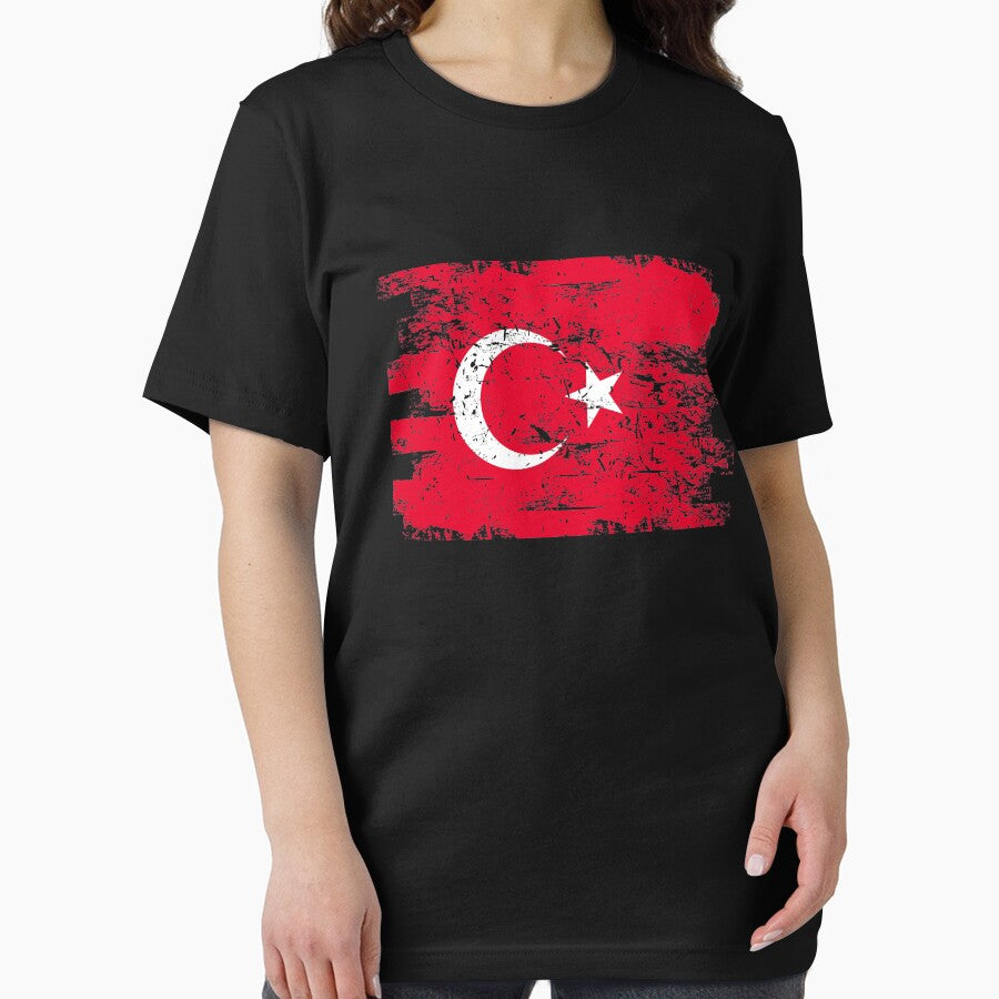 Turkey Gift Country Flag Patriotic Travel Shirt Europe Light by threadsmonkey
