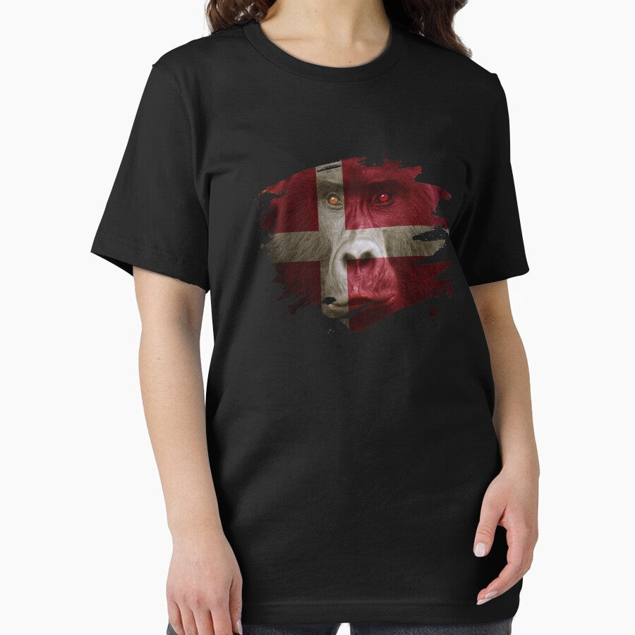 Denmark Gorilla Flag by ockshirts
