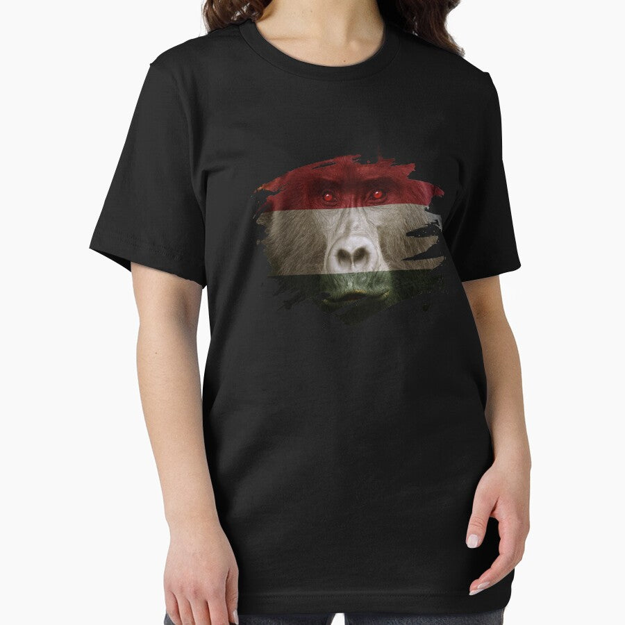Hungary Gorilla Flag by ockshirts