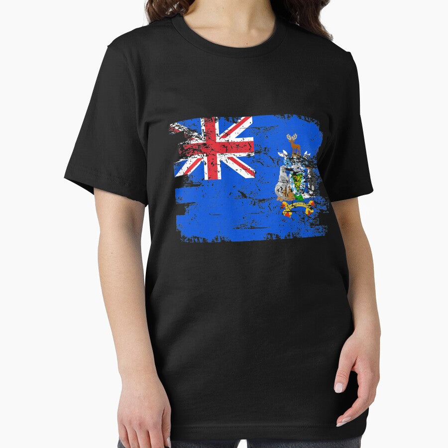 South Georgia Flag Gift Country Patriotic Travel Shirt Americas Light by threadsmonkey