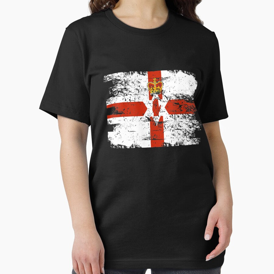Northern Ireland Gift Country Flag Patriotic Travel Shirt Europe Light by threadsmonkey