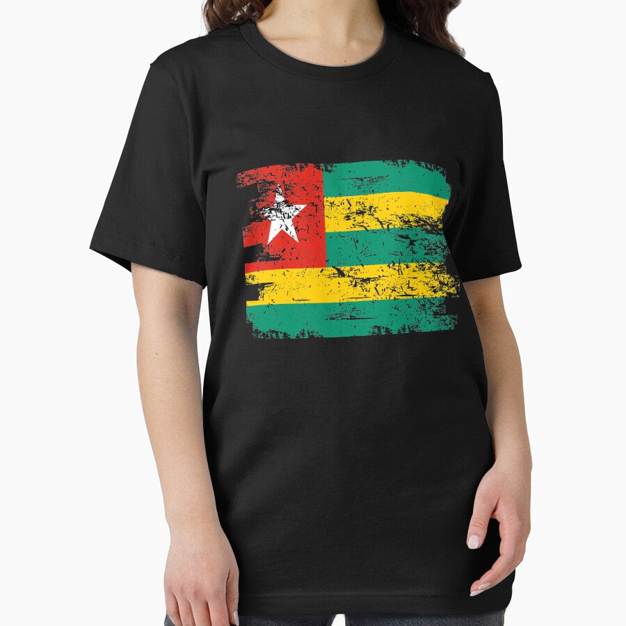 Togo Shirt Gift Country Flag Patriotic Travel Africa Light by threadsmonkey