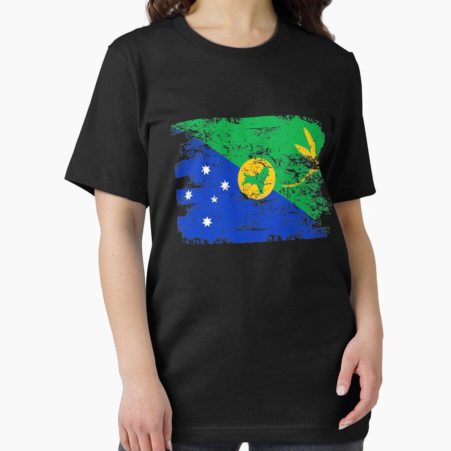 Christmas Island Shirt Gift Country Flag Patriotic Travel Asia Light by threadsmonkey
