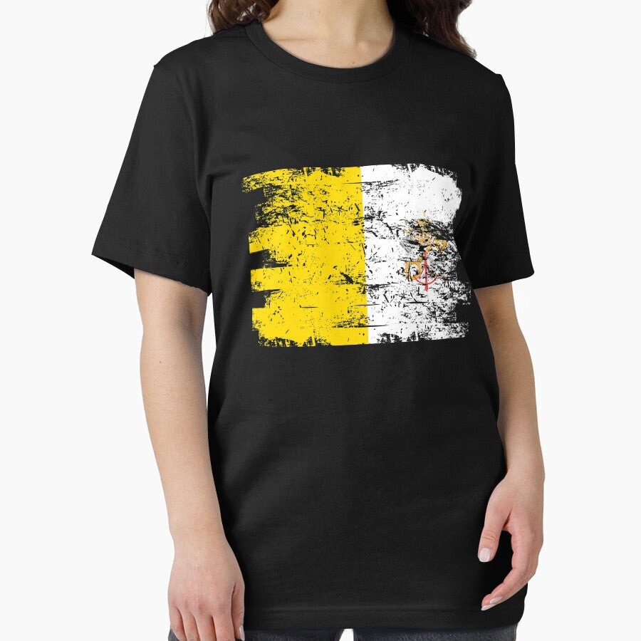 Vatican City Gift Country Flag Patriotic Travel Shirt Europe Light by threadsmonkey