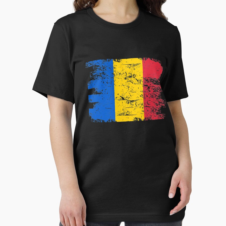 Chad Shirt Gift Country Flag Patriotic Travel Africa Light by threadsmonkey