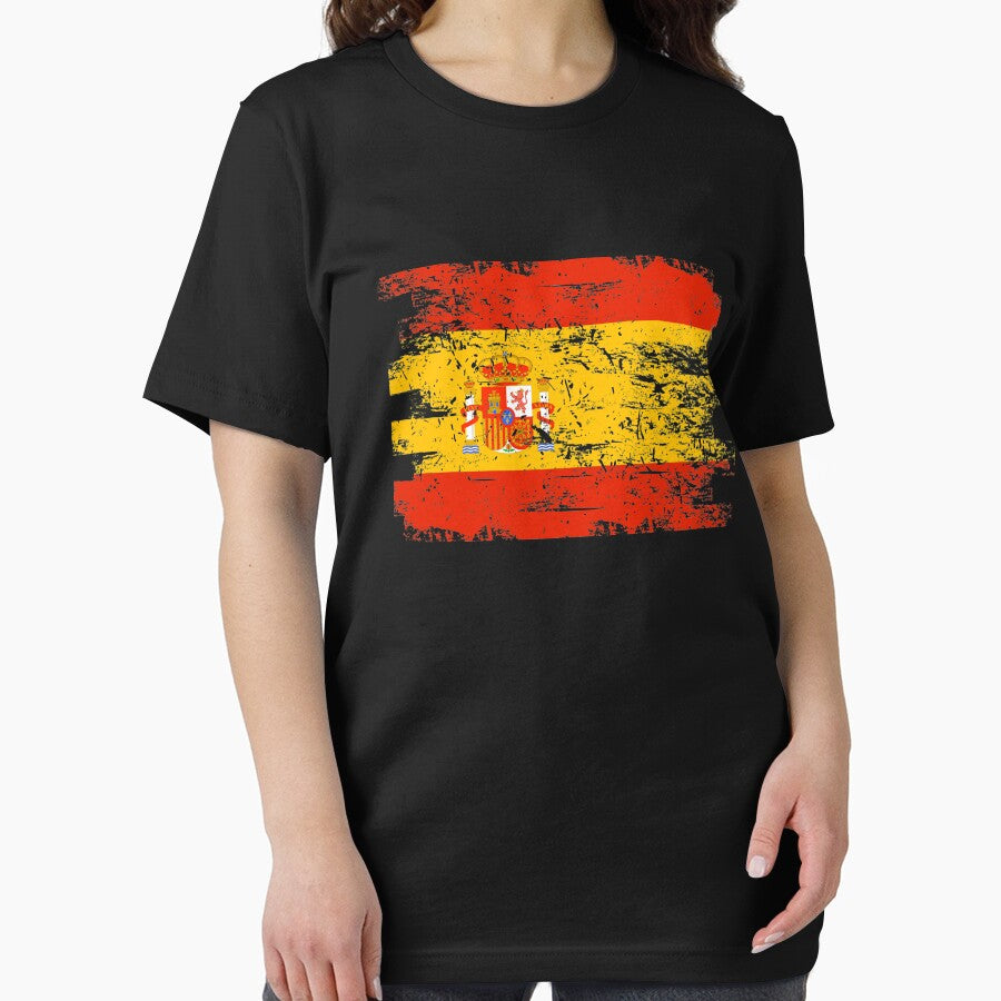 Spain Gift Country Flag Patriotic Travel Shirt Europe Light by threadsmonkey