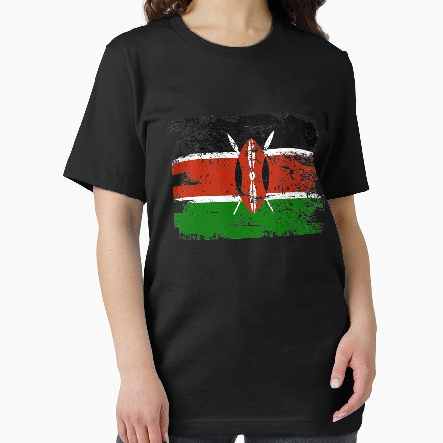 Kenya Shirt Gift Country Flag Patriotic Travel Africa Light by threadsmonkey
