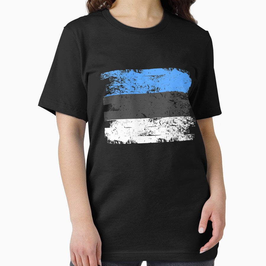 Estonia Gift Country Flag Patriotic Travel Shirt Europe Light by threadsmonkey