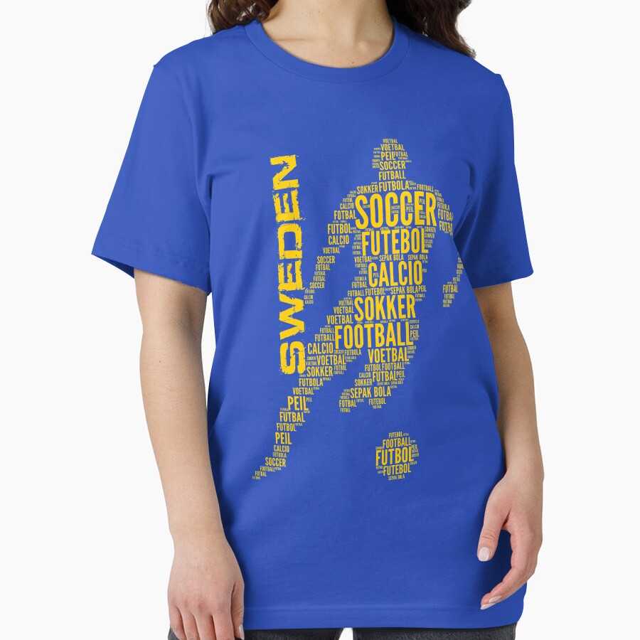Sweden Football - Soccer Typography by goodspy