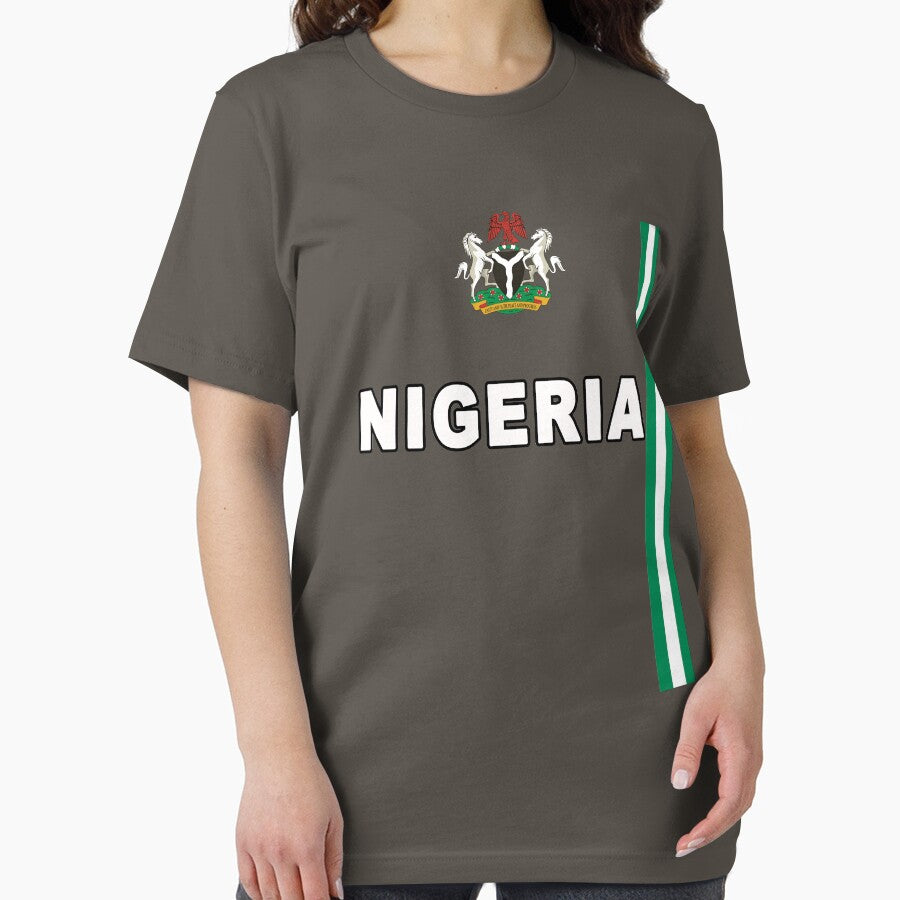 Nigerian Soccer Jersey Style Original by merchhost