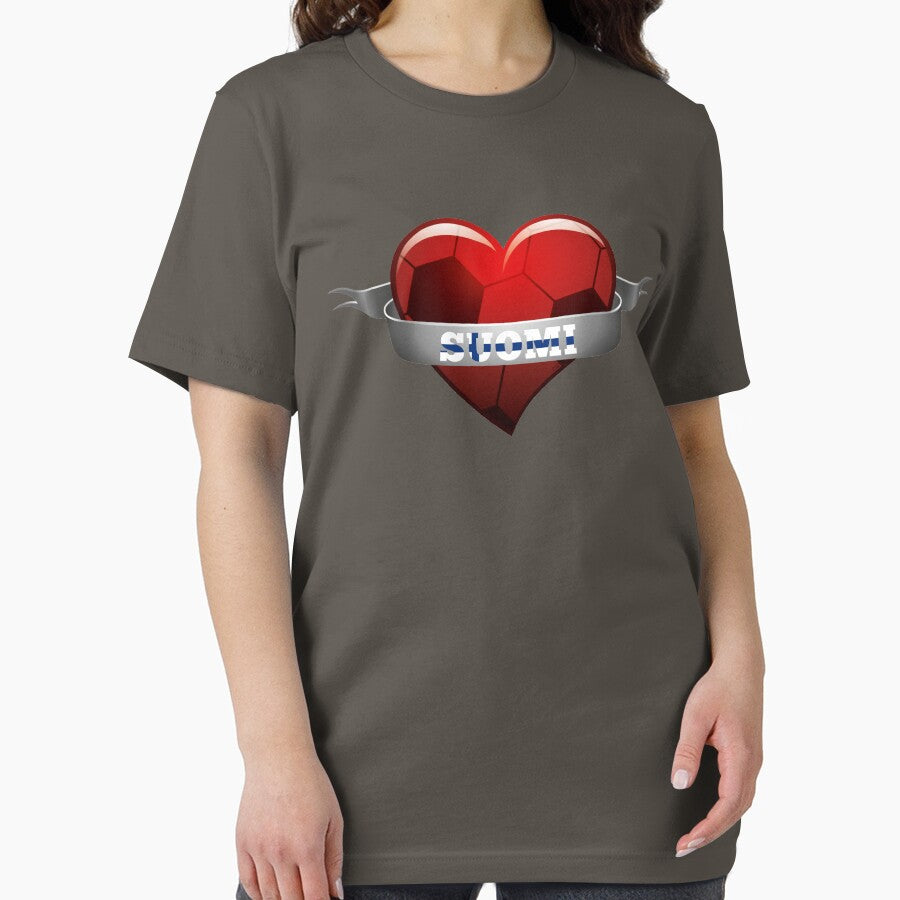 Suomi Finland soccer heart by MarlowLoom