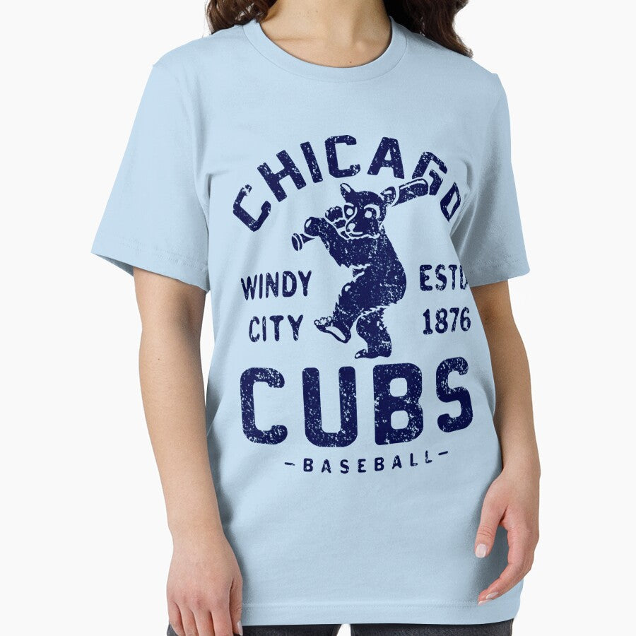CHICAGO-CUBS-RETRO-2-BY-BUCK-TEE-T-SHIRT by RobynBrownA
