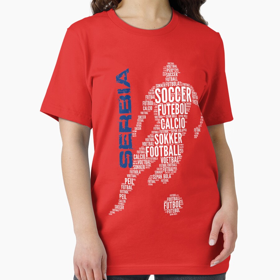 Serbia Football Typography by goodspy