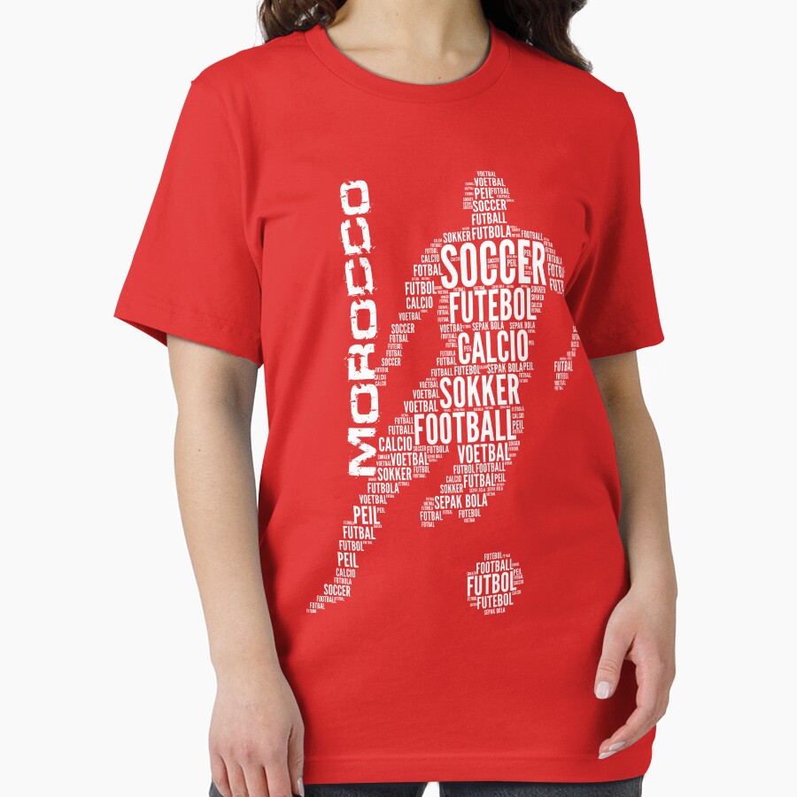Morocco Football Typography by goodspy