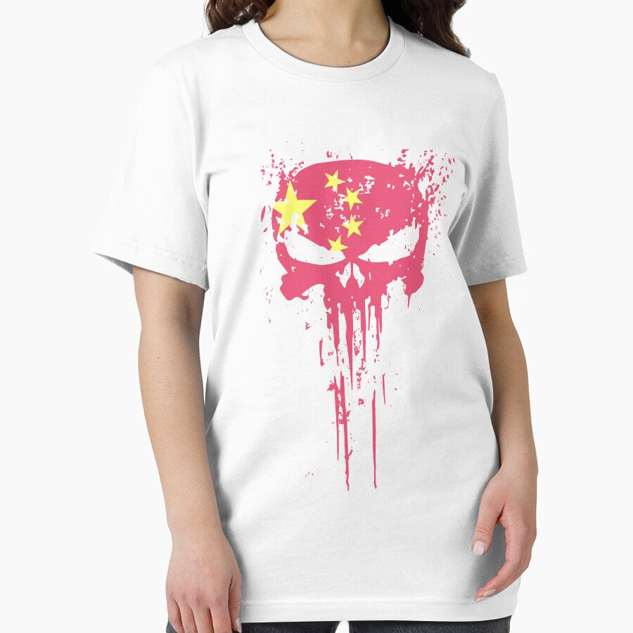 China Flag  Skull design by AEGMEDIA