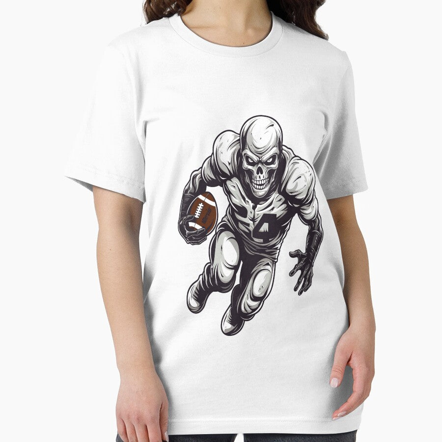 A skeleton playing American football by ColorDesign38