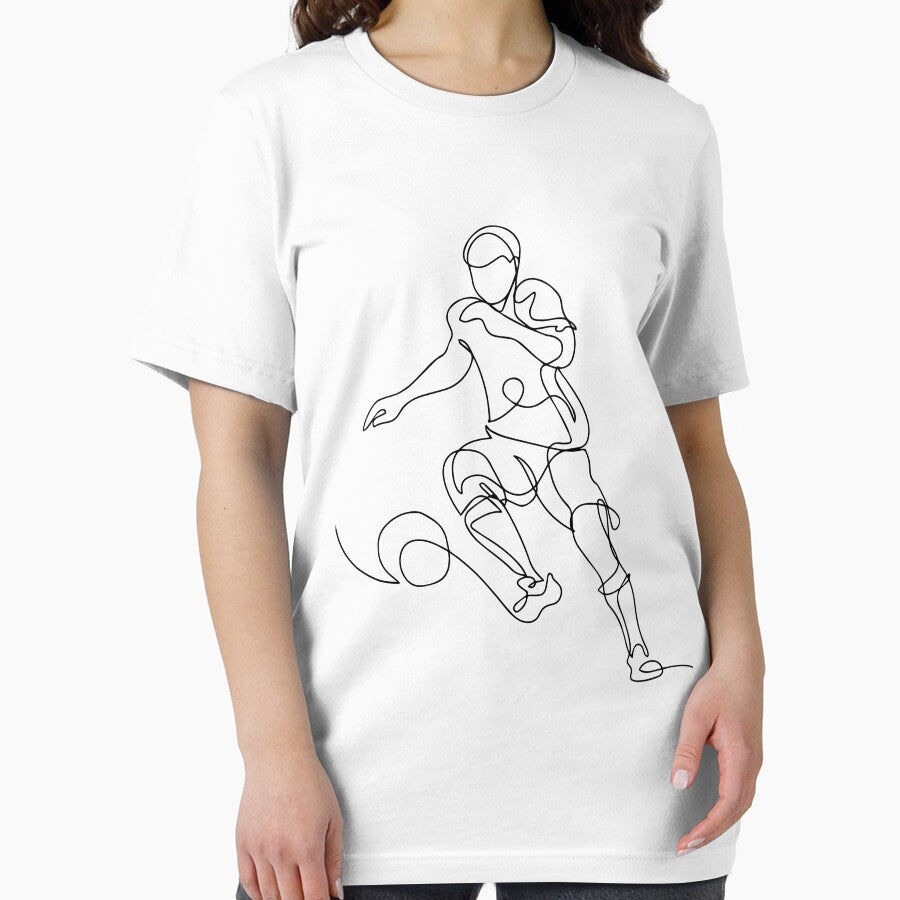 Funny Soccer Player Minimalist Sport Gift Soccer Lover Costume by sheamgjirij