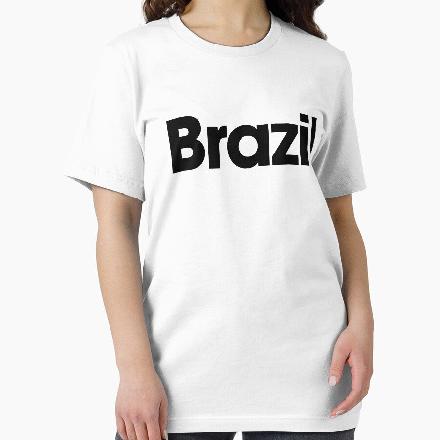 Brazil Typography Minimalist by tropical_dream