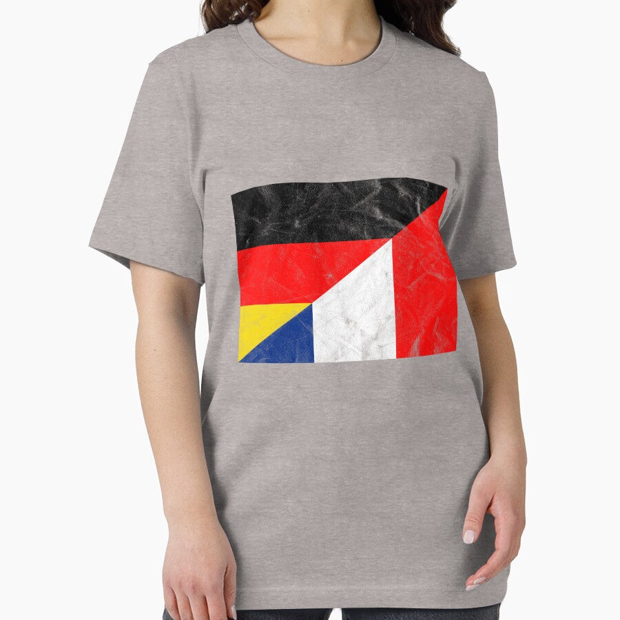 Distressed Germany France Flag by Carl's Clothing