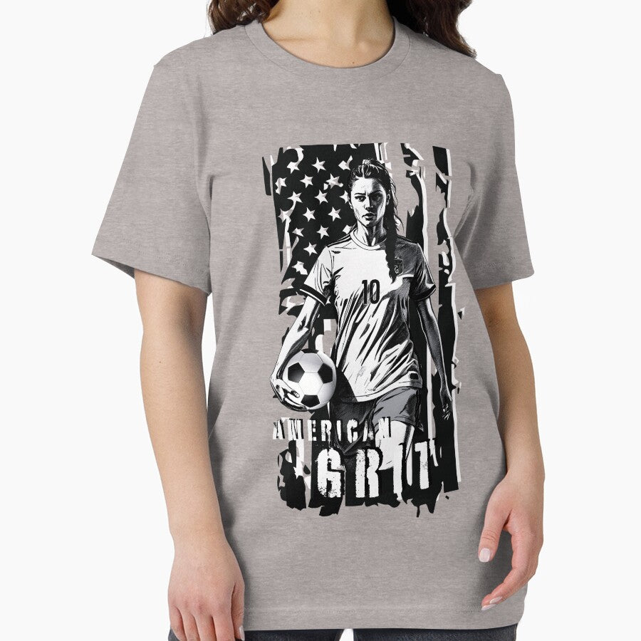 American Grit Womens Soccer US Flag by AXENT Designs