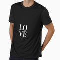 LOVE, Black and White by Magic Love Art Print