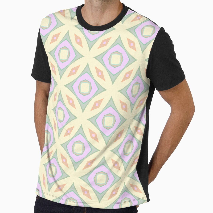theme flower graphics the structure of the patterns star seamless colorful repeat pattern by Abrahamjrnd