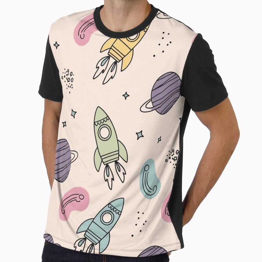 Funky Space Explorers Pattern by Furbulous Faces