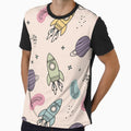 Funky Space Explorers Pattern by Furbulous Faces