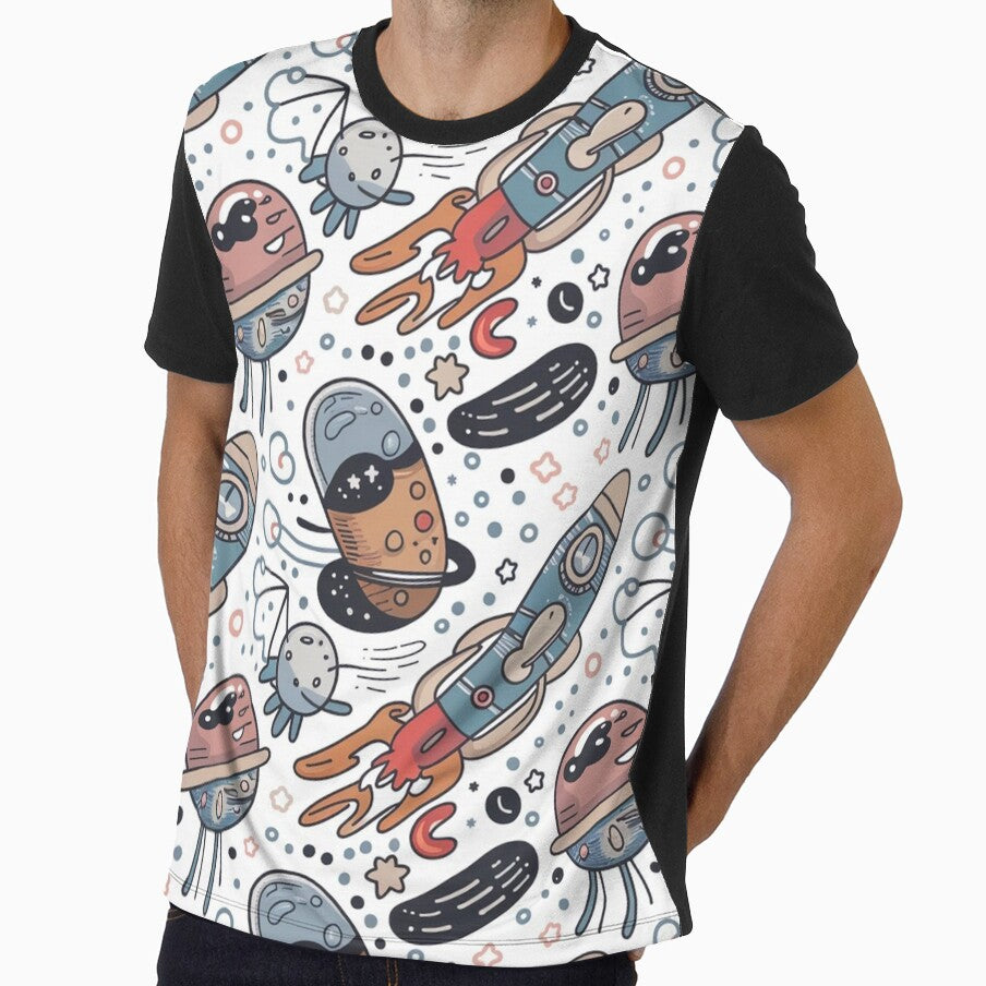 Whimsical Space Explorers Pattern by Furbulous Faces