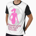 A woman can also play soccer by Malutki-pl