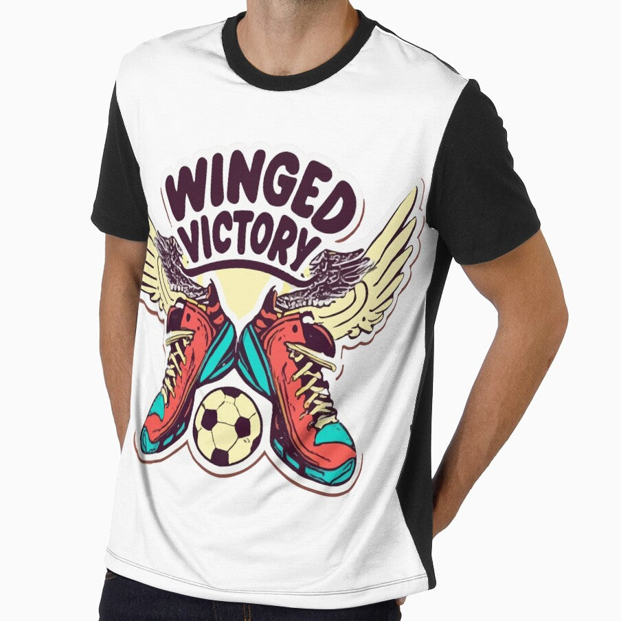 Winged Victory Retro Soccer Cleats by NiftyWrx