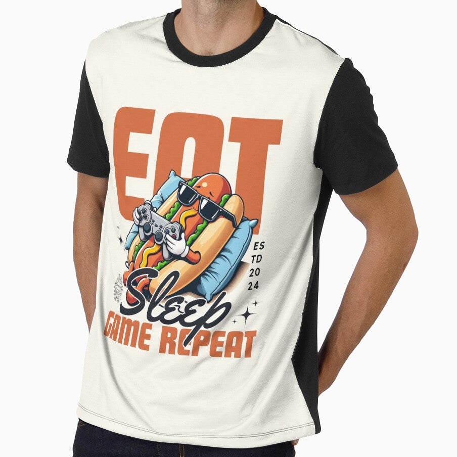Eat sleep game repreat by Peerless-Prime