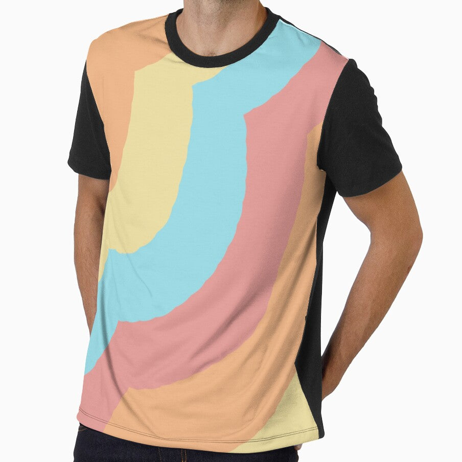 retro squiggle print by Nicole  Desmond