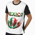 Mexico Soccer Ball and Cleats | Mexican Football Fan Design | Green White Red Sports Graphic by ArtSpark Studio