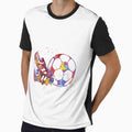 Soccer ball and soccer shoes by Rosaliartbook