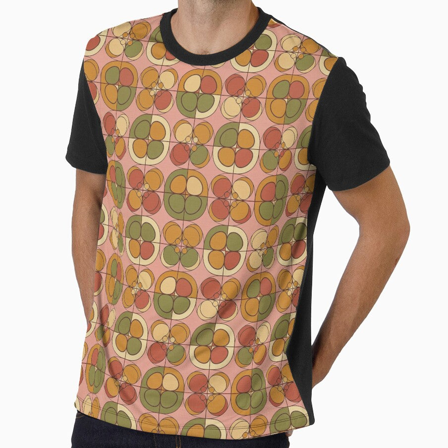 Mid-Century Circles – Retro Geometric Pattern by tviyluv