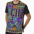 "Integrated Circuit Custom"© by Lisa Clark - Thinker Collection STEM Art and MORE