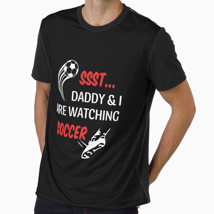 Daddy and I are watching soccer for kids by portrait4you