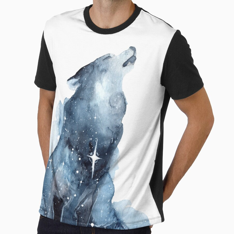 Galaxy Howling Wolf by Threeleaves