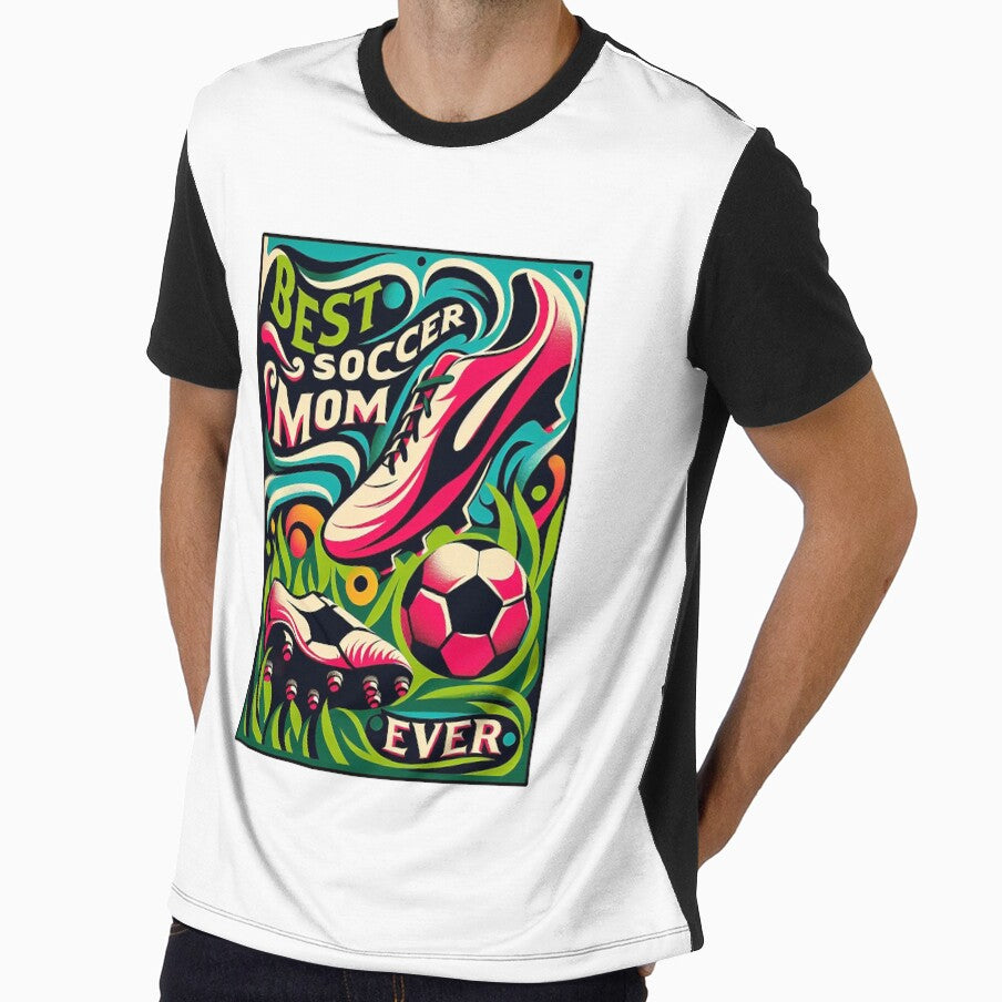 Best Soccer Mom Ever Cheers Cleats Soccer Balls by SportsT-Shirts