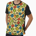 Dense Yellow Football Items Mosaic by Piotrek0001