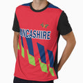 1993 Lancashire AXA Equity & Law Sunday League Cricket Shirt by apparelproject