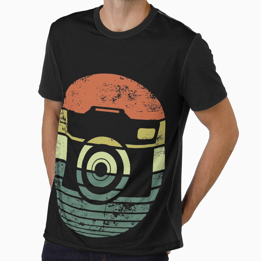 Photographer Retro Vintage Sunset Photography Camera by TobyLewis1592